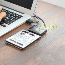 Заредете изображение във визуализатора на галерията – Ugreen adapter cable for 2.5'' / 3.5'' drive (USB-A 3.0 - SATA) black (CR108)
