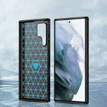 Заредете изображение във визуализатора на галерията – Carbon Case for Samsung Galaxy S23 Ultra flexible silicone carbon cover black
