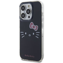Заредете изображение във визуализатора на галерията – Original Case HELLO KITTY hardcase IML Kitty Face HKHCP13XHKHLK for Iphone 13 Pro Max black
