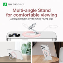 Заредете изображение във визуализатора на галерията – Amazing Thing Ring Titan Mag Magnetic holder stand IGTMBK pink
