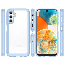 Заредете изображение във визуализатора на галерията – Outer Space Case for Samsung Galaxy A54 5G cover with a flexible frame blue
