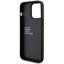 Заредете изображение във визуализатора на галерията – Original Case BMW Leather Carbon BMHCP15X22NBCK for Iphone 15 Pro Max Black
