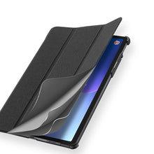 Заредете изображение във визуализатора на галерията – Dux Ducis Domo case for Lenovo Tab P11 Pro smart cover stand black
