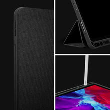Заредете изображение във визуализатора на галерията – Spigen urban fit case for ipad pro 11 2020 / 2021 / 2022 black
