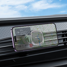 Заредете изображение във визуализатора на галерията – Borofone Car holder BH96 NT Ice magnetic to air vent black

