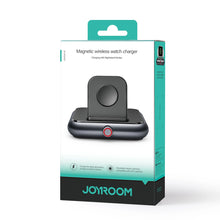 Заредете изображение във визуализатора на галерията – Joyroom JR-WQW03 wireless charger for Apple Watch smartwatches - black
