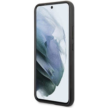 Заредете изображение във визуализатора на галерията – Guess GUHCS23SG4GFGR S23 S911 grey/grey hardcase 4G Metal Gold Logo
