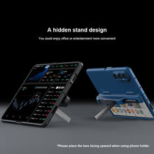Заредете изображение във визуализатора на галерията – Nillkin Super Frosted Shield Fold Case for Samsung Galaxy Z Fold 5 5G blue (pen holder)
