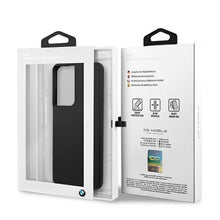 Заредете изображение във визуализатора на галерията – Original faceplate case BMW BMHCS21LSILBK for SAMSUNG S21 Ultra (Signature / black)
