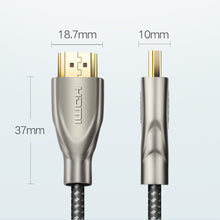 Заредете изображение във визуализатора на галерията – Ugreen HDMI 2.0 4K UHD cable 2m black (HD131)
