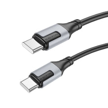 Заредете изображение във визуализатора на галерията – Borofone Cable BX101 Creator - Type C to Type C - 60W 3A 1 metre black
