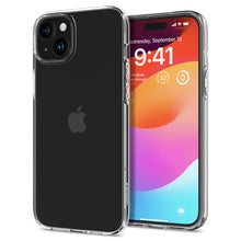 Заредете изображение във визуализатора на галерията – Spigen Crystal Flex, crystal clear - iPhone 15
