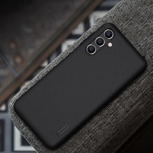Заредете изображение във визуализатора на галерията – Nillkin Super Frosted Shield case for Samsung Galaxy A14 5G / Galaxy A14 cover + phone stand black
