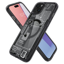 Заредете изображение във визуализатора на галерията – Spigen Ultra Hybrid MagSafe, zero one - iPhone 15 Plus
