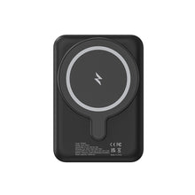 Заредете изображение във визуализатора на галерията – Amazing Thing Power bank Thunder Pro 5000mAh TPM5KBK - Type C - magnetic with induction charger black
