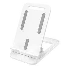 Заредете изображение във визуализатора на галерията – Universal foldable standing stand - white
