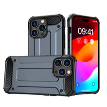 Заредете изображение във визуализатора на галерията – iPhone 15 Pro Hybrid Armor case - blue
