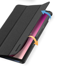 Заредете изображение във визуализатора на галерията – Dux Ducis Domo smart sleep case for Lenovo Tab M10 10.6'' tablet - black
