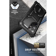 Заредете изображение във визуализатора на галерията – Supcase IBLSN ARMORBOX 2-SET GALAXY S23 ULTRA BLACK
