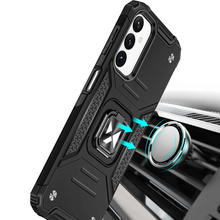 Заредете изображение във визуализатора на галерията – Wozinsky Ring Armor case for Samsung Galaxy A14 armored cover magnetic holder ring black
