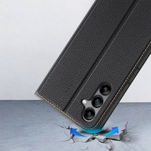 Заредете изображение във визуализатора на галерията – Dux Ducis Skin X2 case for Samsung Galaxy A34 5G flip cover wallet stand black
