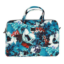 Заредете изображение във визуализатора на галерията – Wonder Briefcase Laptop 13-14 inches white poppies
