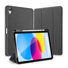 Заредете изображение във визуализатора на галерията – Dux Ducis Domo case iPad 10.9&#39;&#39; 2022 (10 gen.) smart cover stand black
