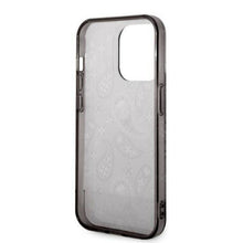 Заредете изображение във визуализатора на галерията – Original faceplate гръб  guess guhcp14xhgbnhk за iphone 14 pro max (electro cam paisley / black)
