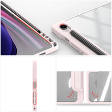 Заредете изображение във визуализатора на галерията – Dux Ducis Toby case with flip stand for Samsung Galaxy Tab S9 FE - pink
