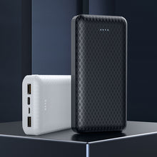 Заредете изображение във визуализатора на галерията – Borofone Power Bank 20000mAh BJ3A Minimalist - 2xUSB - white
