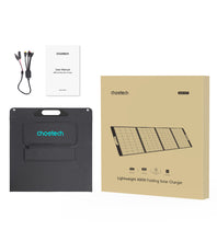 Заредете изображение във визуализатора на галерията – Choetech SC017 400W Light-weight Solar Charger Pannel Black
