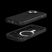 Заредете изображение във визуализатора на галерията – UAG Civilian Magsafe - protective case for iPhone 15 (black)
