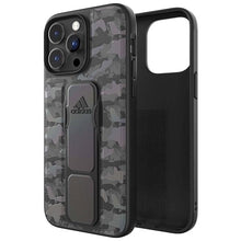 Заредете изображение във визуализатора на галерията – Adidas SP Grip Case CAMO iPhone 14 Pro Max 6.7" black/black 50250

