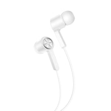 Заредете изображение във визуализатора на галерията – Foneng Earphones T57 with microphone white
