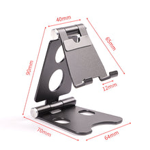 Заредете изображение във визуализатора на галерията – Desktop holder, stand for phone, tablet Type 3 black
