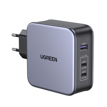 Заредете изображение във визуализатора на галерията – Ugreen fast charger GaN USB / USB C 140W + USB C cable 1.5m (CD289)
