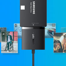 Заредете изображение във визуализатора на галерията – Ugreen USB3.0 adapter for 2.5'' / 3.5'' SATA disk black (CM257)
