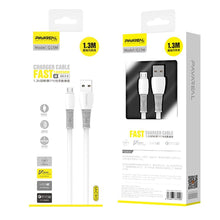 Заредете изображение във визуализатора на галерията – PAVAREAL cable USB to Micro 5A PA-Q15M 1,3 m. white
