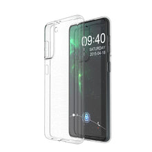 Заредете изображение във визуализатора на галерията – Gel case cover for Ultra Clear 0.5mm for Samsung Galaxy S21 5G transparent
