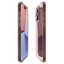 Заредете изображение във визуализатора на галерията – Spigen Crystal Flex, rose crystal - iPhone 15 Pro Max
