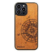 Заредете изображение във визуализатора на галерията – Wooden case for iPhone 13 Pro Max Bewood Traveler Merbau
