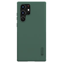 Заредете изображение във визуализатора на галерията – Nillkin Super Frosted Shield Pro durable cover for Samsung Galaxy S22 Ultra green
