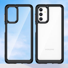 Заредете изображение във визуализатора на галерията – Outer Space Case for Samsung Galaxy A13 5G cover with a flexible frame black
