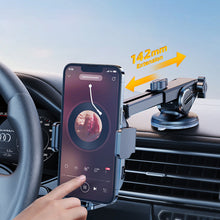 Заредете изображение във визуализатора на галерията – Joyroom car holder with 15W inductive charger for dashboard black (JR-ZS299)
