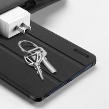 Заредете изображение във визуализатора на галерията – Dux Ducis Domo smart sleep case for Lenovo Tab M10 10.6'' tablet - black
