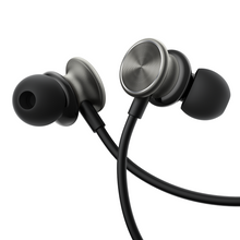 Заредете изображение във визуализатора на галерията – Joyroom Wired Series JR-EW03 wired in-ear headphones - dark gray
