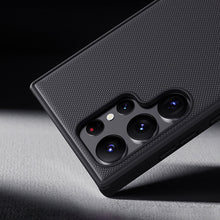 Заредете изображение във визуализатора на галерията – Nillkin Super Frosted Shield Pro Magnetic Case for Samsung Galaxy S23 Ultra with MagSafe armored cover black
