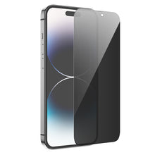 Заредете изображение във визуализатора на галерията – Borofone Tempered glass BF7 Diamond Armor Full Screen Anti-spy for Iphone 14 Pro Max
