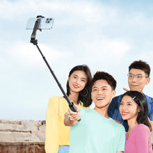 Заредете изображение във визуализатора на галерията – Ugreen selfie stick extendable telescopic tripod with Bluetooth remote control black (LP508)
