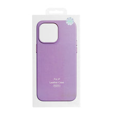 Заредете изображение във визуализатора на галерията – MagSafe Leather Case Iphone 14 Violet
